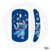 Wireless Mouse - Stitch - Christmas Snow - Blue - USB WiFi - Compatible Mac and PC