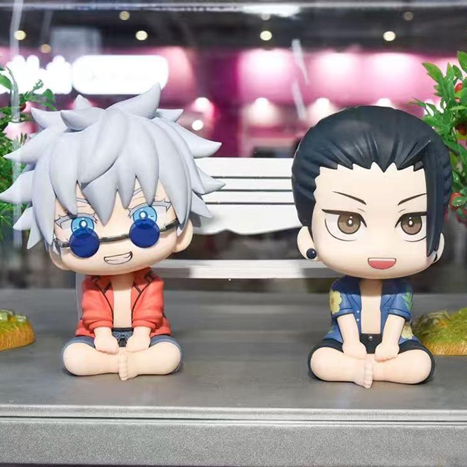 Аниме фигурки Jujutsu Kaisen Гэто Сугуру Годжо Сатору Кукла Фусигуро Тодзи Оккоцу Юта Инумаки Тогэ Коллекционные игрушки для детей