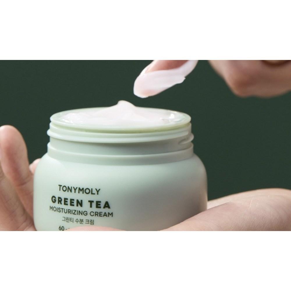 Tony Moly Увлажняющий крем для лица с зеленым чаем 100 мл