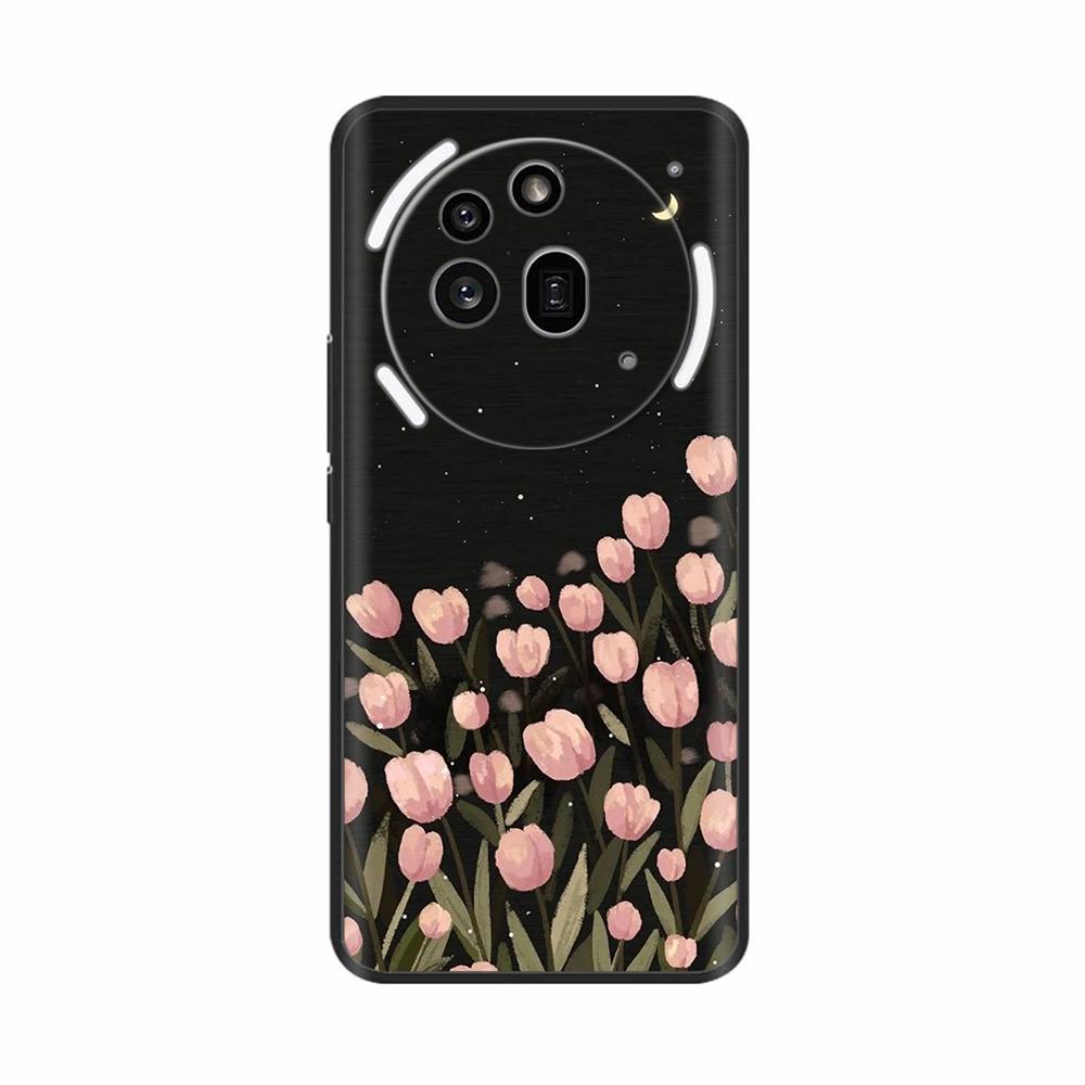 Чехол для Nothing Phone 3A Pro A059P Милый мультяшный расписной чехол Ударопрочный мягкий ТПУ чехол для телефона Для Nothing Phone 3A Pro Phone3A