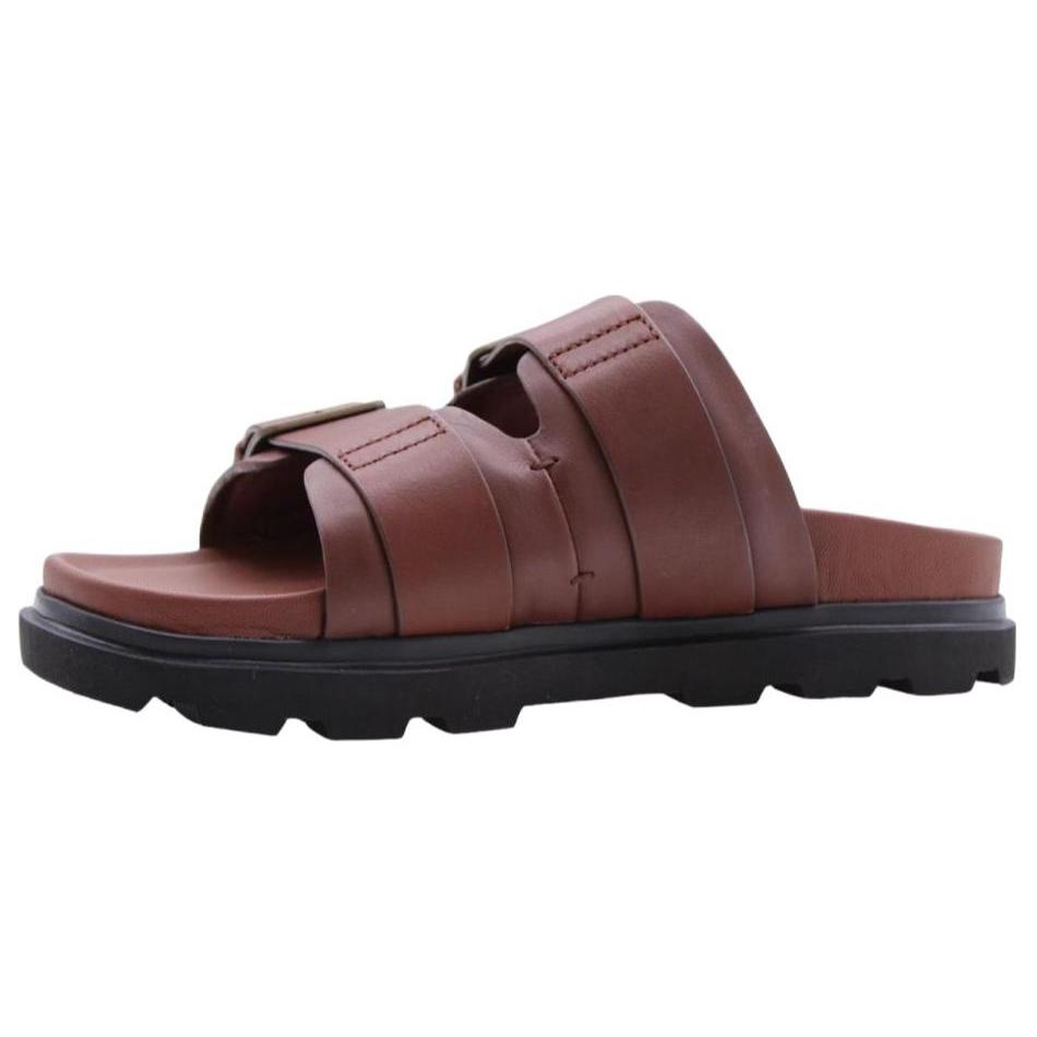 UGG Босоножки Capitola с пряжкой-слайдером, цвет коньяк, 1153102-COG