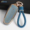 Car Key Case Cover Shell Fob For Ford Escape Focus C Max Kuga Edge Explorer Taurus Keyring Remote Control 5 Button Protection