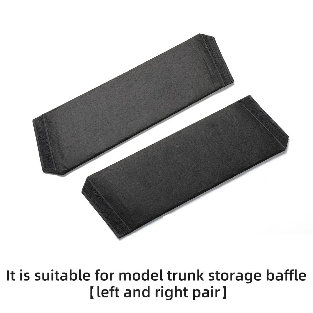 LUCKEASY For Tesla Model 3 Model Y Modified Trunk Left And Right Storage Partitions Luggage Partition Model3 2023 Accessories