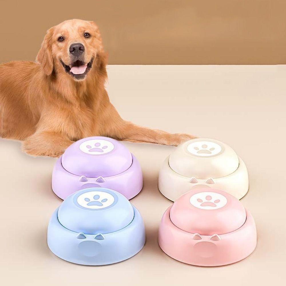 Plastic Dog Talking Buttons Recording Pet Recording Sound Button for Dogs Cats
