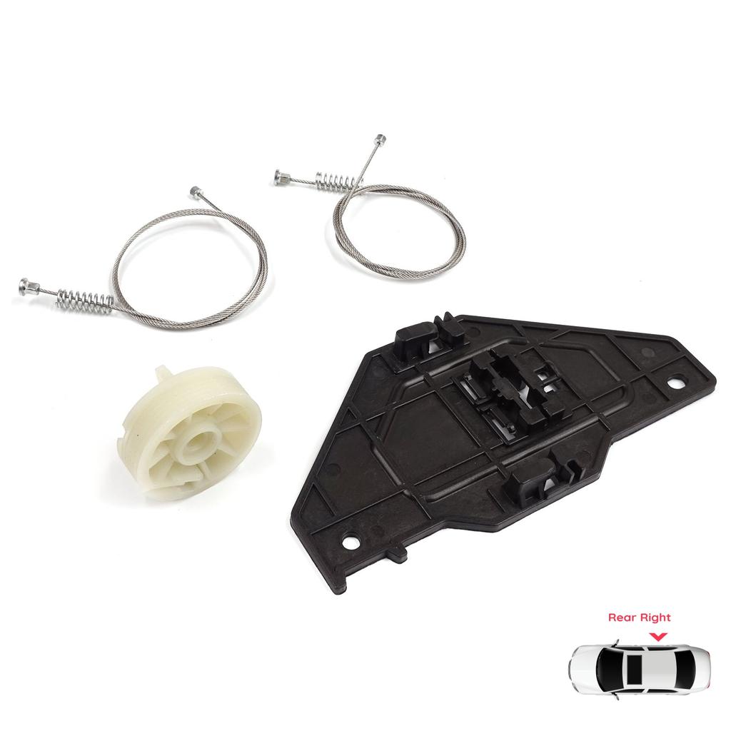 BWR5484 Комплект для ремонта регулятора электрического стеклоподъемника задней правой двери для Citroen C4 Picasso MK1 UD Grand UA 2006-2013 MPV 9224E4