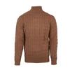 Men's Turtleneck Cable Knit Sweater