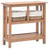 VidaXL Console Table Solid Reclaimed Wood 69 X 28 X 70 Cm