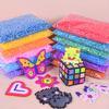 2 Paket 5Mm 1000 Dona Piksel Puzzle Dazmollar uchun Boncuklar Bolalar uchun Hama Boncuklar DIY Yuqori Sifatli Qo'lda Yasalgan Sovg'a Ta'lim O'yinchoqlari