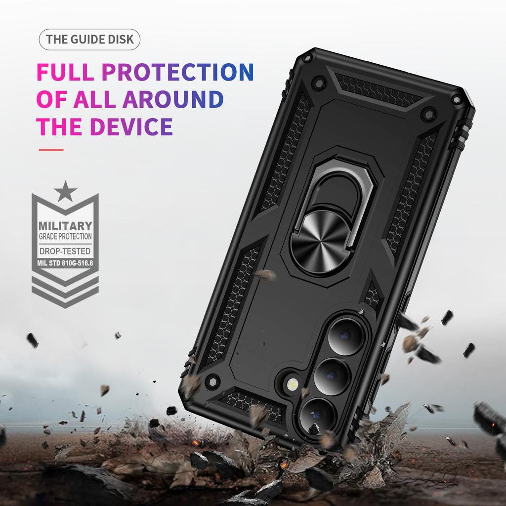 For Samsung Galaxy S26 Case PC + TPU Phone Cover with Kickstand