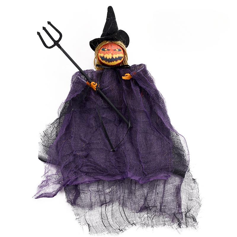 Halloween Decorations, Halloween Supplies, Horror, Pumpkins, Doll Pendants, Haunted House Parties, Hanging Ghost Props