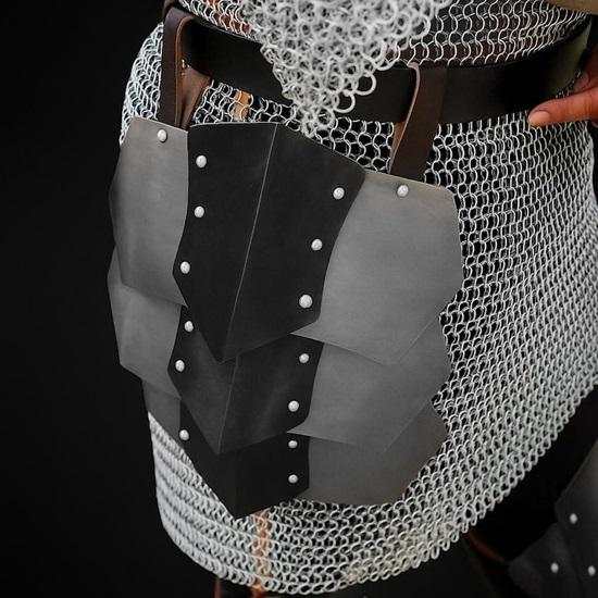 Доспехи рыцаря Дрекии, скованные тенью, Почерневший средневековый фэнтезийный костюм с цепями для взрослого темного косплея, готические костюмы для ролевых игр
