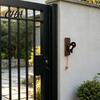Vintage Style Door Decor Wooden Woodpecker Knocker, Rustic Knocker with Pull Rope, Creative Shop Opening Presents Handmade Cute Doorbell for