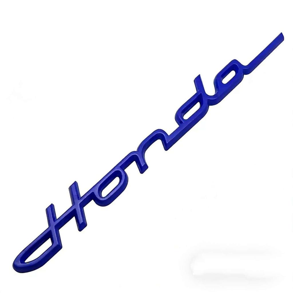 1pcs 3D ABS For HONDA civic car letter Emblem Fender side Rear tail trunk badge sticker Decal styling auto Accessories