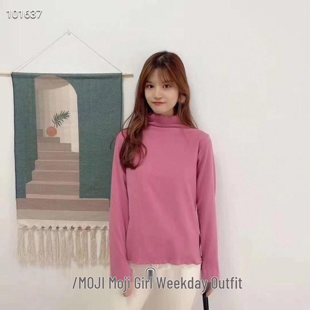 Женский приталенный бархатный топ-базовый слой Kitten Diary для похудения - С длинным рукавом, для ношения осенью/зимой