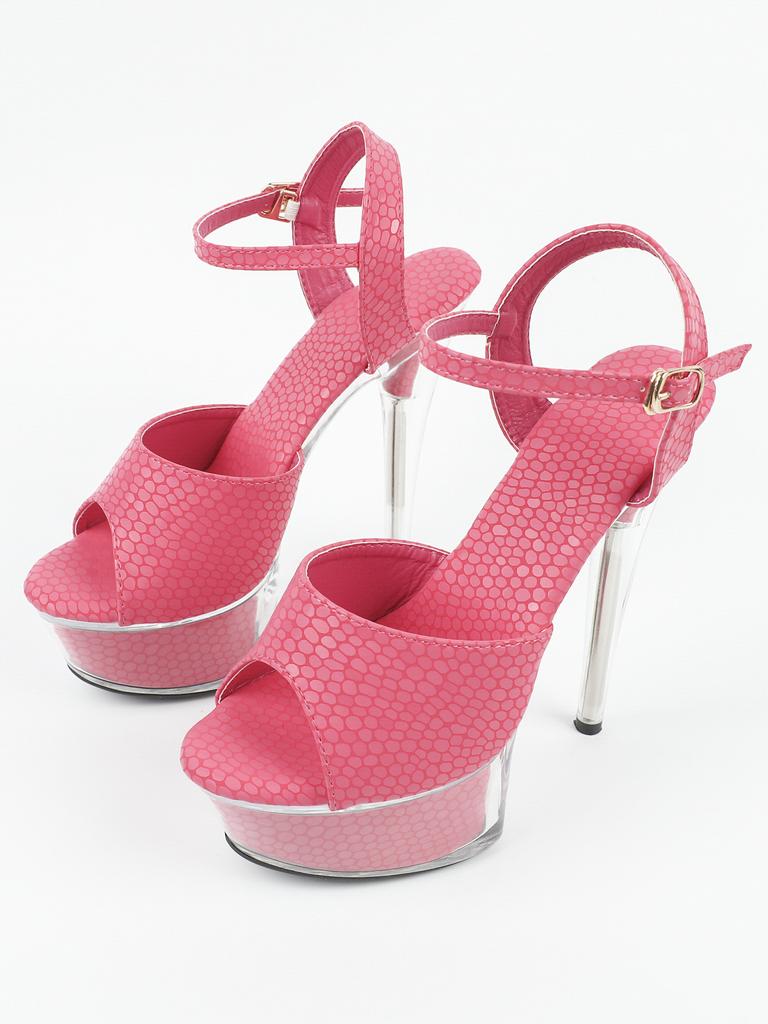 Женские босоножки на платформе, очень высокие каблуки 15 см, тонкий каблук, водонепроницаемые сандалии для стола, свадебные туфли со стразами LFD-190-A15