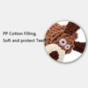 Pet Cute Cartoon Plush Donkey Dog Toy Cotton Rope Bite-resistant Pet Toy Sounding Interactive Boredom Relief Supplies
