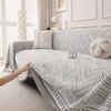 Modern Minimalist Striped Sofa Cover Thickened High-End Sofa Slipcover
