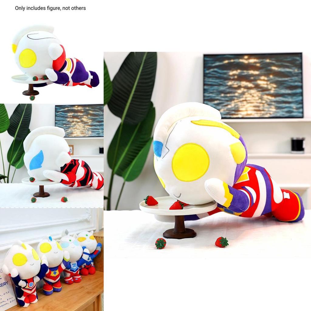 Милая плюшевая игрушка Ультрамен, мультяшная кукла Супермен Ди Цзя, детский фестивальный подарок