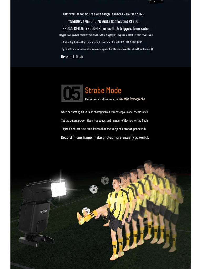 TTL-вспышка Yongnuo YN320EX для беззеркальных камер Sony с высокоскоростной синхронизацией