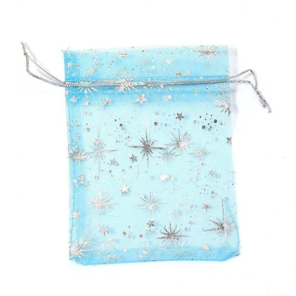 10Pcs Transparent Drawstring Gifts Bag Wedding Christmas Candy Gift Bags Jewelry Storage
