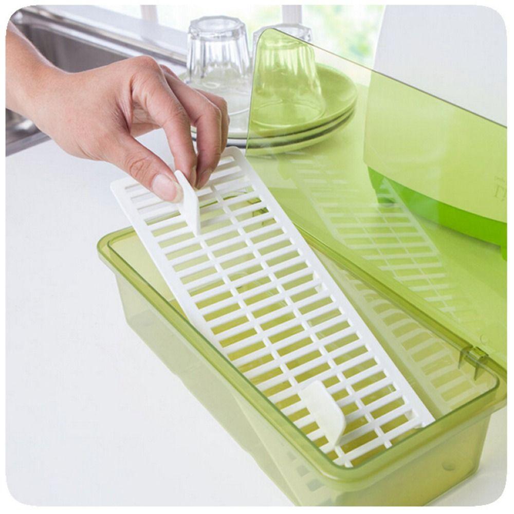 With Lid Makeup Storage Box Dust-proof Desktop Organizer High Quality Utensils Storage Box  Kitchen