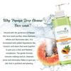 Biotique Гель для умывания с папайей для сияющей кожи глубокое очищение 200 мл мягкое отшелушивание все типы кожи натуральные растительные компоненты