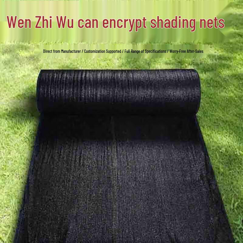 Wenzhiwu 8-Pin Black Camouflage & Sunshade Net