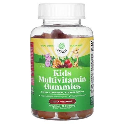 Детские поливитаминные жевательные конфеты, 90 жевательных конфет