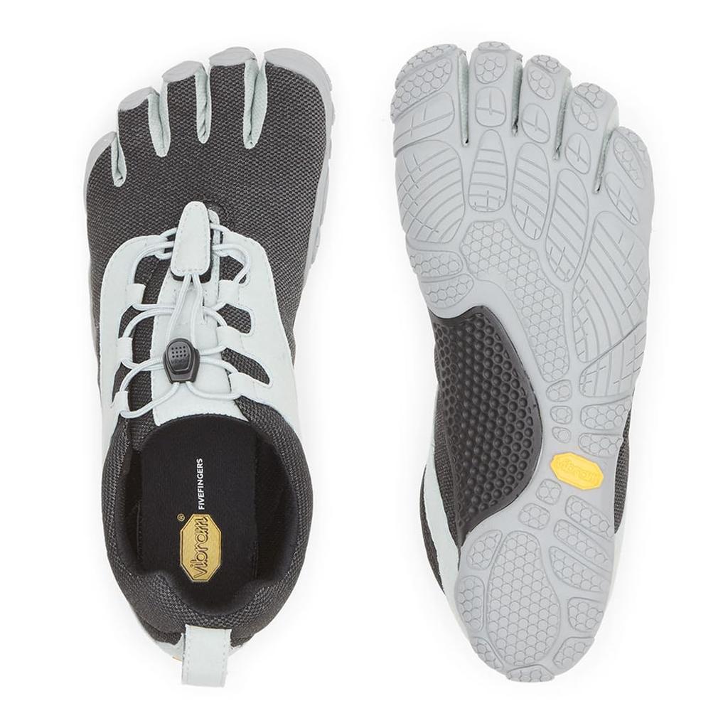 Five Five Finger Shoes Training Running Retro Athletic Shoes for Men RETRO 21M8001 [Vibram] [Vibram Fingers] Мужские V-Run Black/Grey EU40(25см) [Элемент]