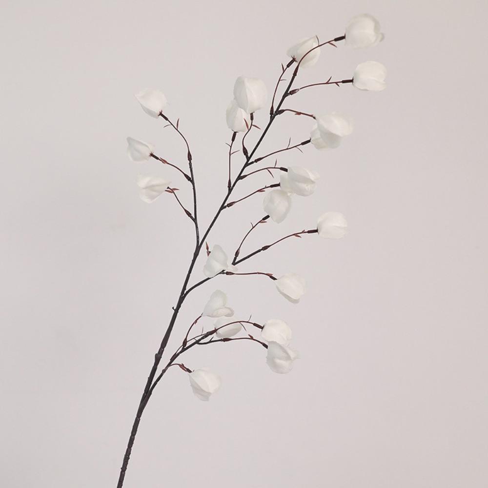 Long Branches Artificial Lantern Fruits Plastic Realistic Lantern Flower Branch Handmade Fake Flower Bouquets Photo Props