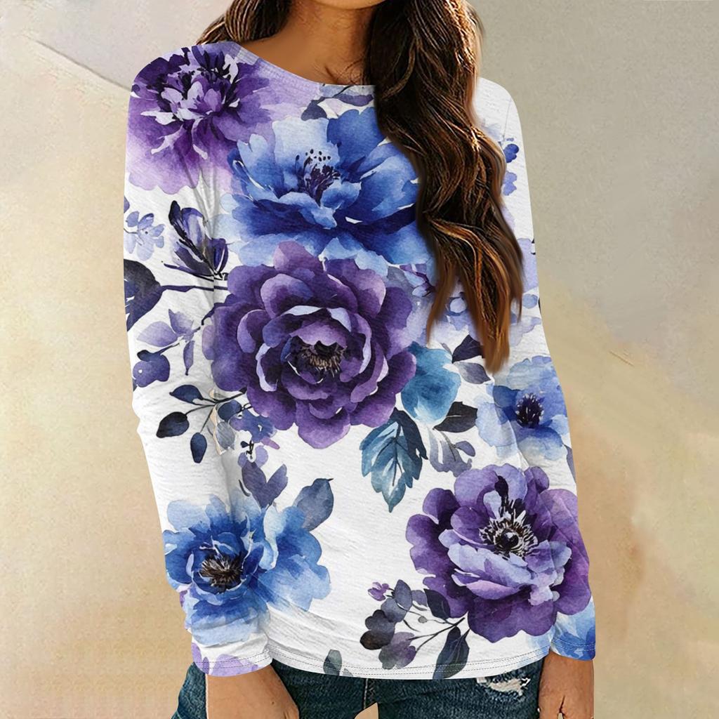 Женские рубашки с длинным рукавом и круглым вырезом, базовая футболка, повседневный топ, модные осенние наряды, приталенные футболки