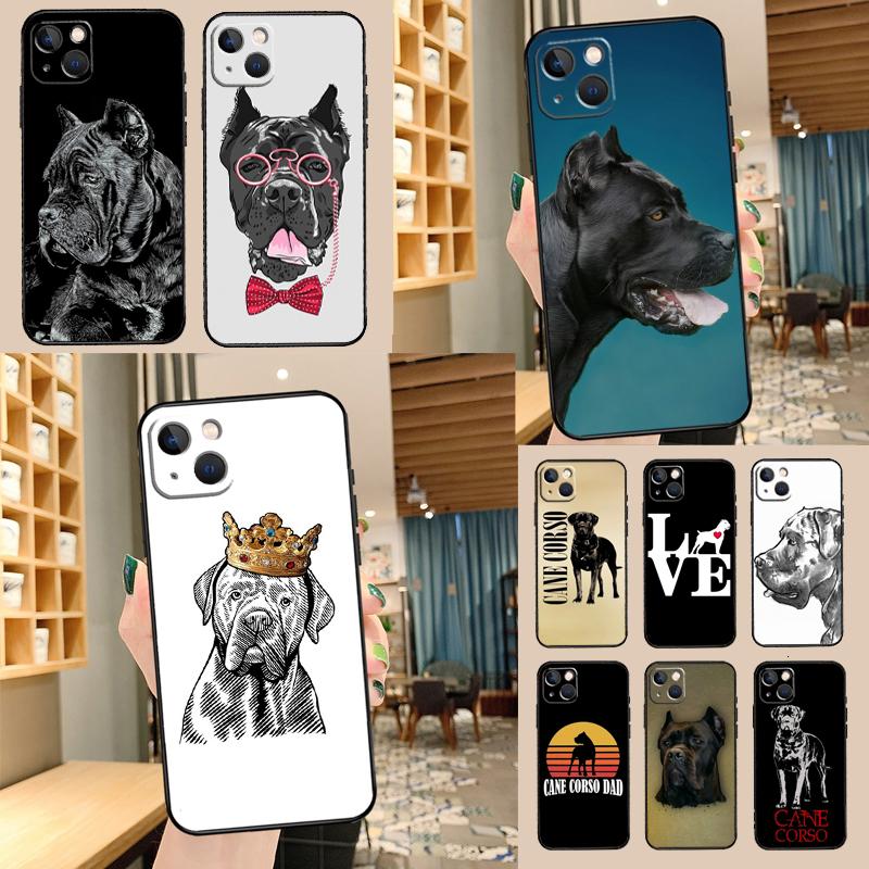 Cane Corso Italian Mastiff Phone Case For iPhone 17 Pro Max 16 15 11 13 12 14 Pro Max mini 15 16 Plus 16e 17 Air Cover