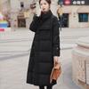 Women's Winter Korean Version of The New Down Cotton-padded Jacket Long Loose Design Thick Cotton-padded Jacket.