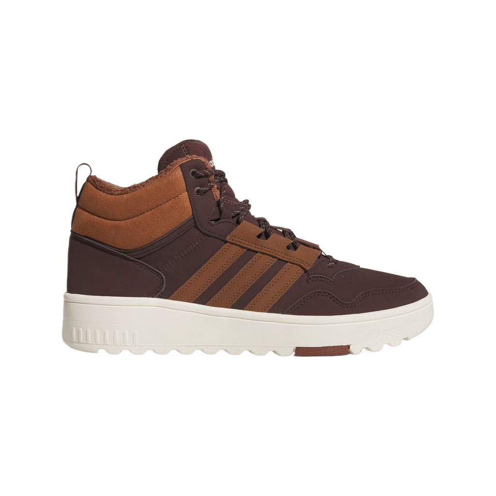 Adidas Hoops 4.0 Trendy Versatile Stylish Synthetic Leather Mid-Top Basketball Shoes Unisex Sneakers JQ5364