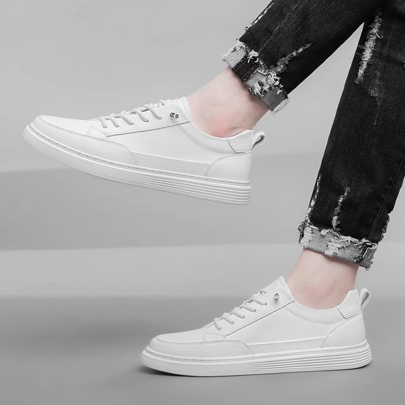 Модные дизайнерские универсальные мужские туфли Four Seasons Retro из натуральной кожи, повседневные роскошные кроссовки, мужская обувь, дышащая