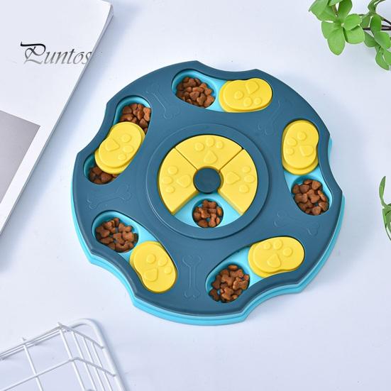Собачья головоломка Slow Feeder интерактивная головоломка с едой игрушка-лакомство для домашних животных миска для медленного поедания для собак и кошек дрессировка