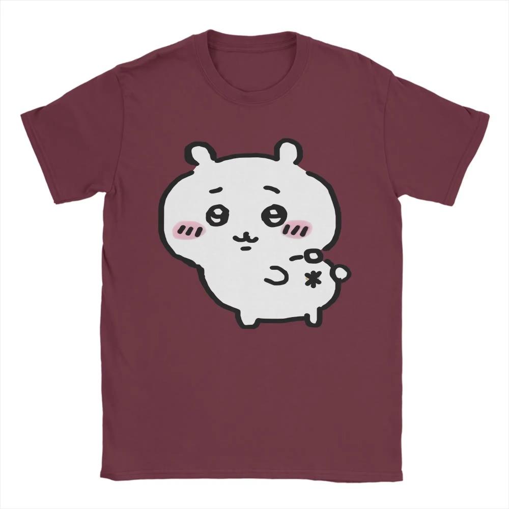 Momonga Toliet T-Shirts for Men  Fun 100% Cotton Tees Crewneck Short Sleeve T Shirt Plus Size Tops