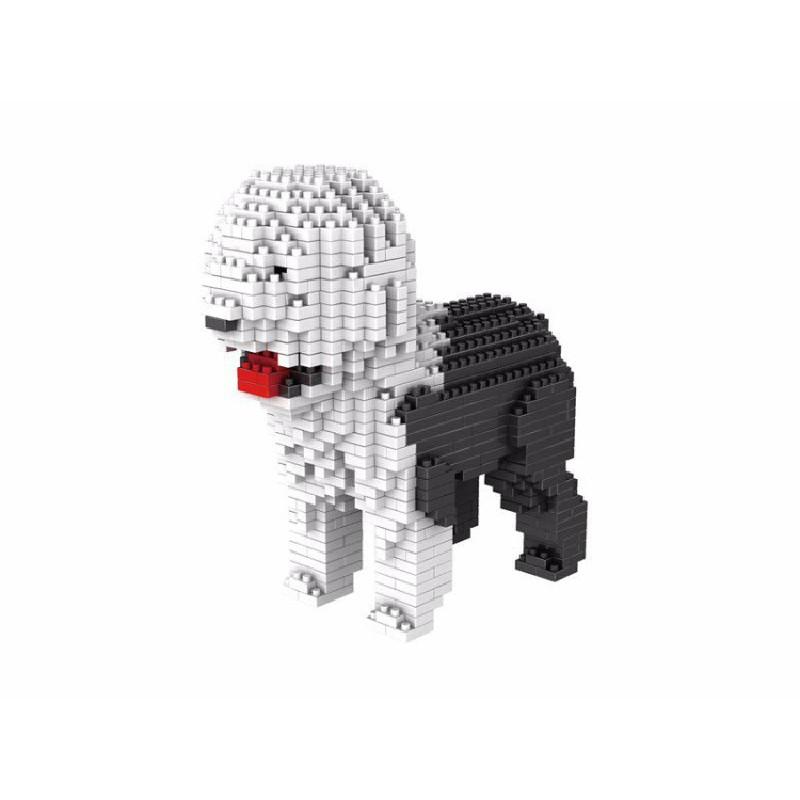 Or Poodle Poodle Dog Figure To Assemble With Nanoblocks Pieces Toys Children