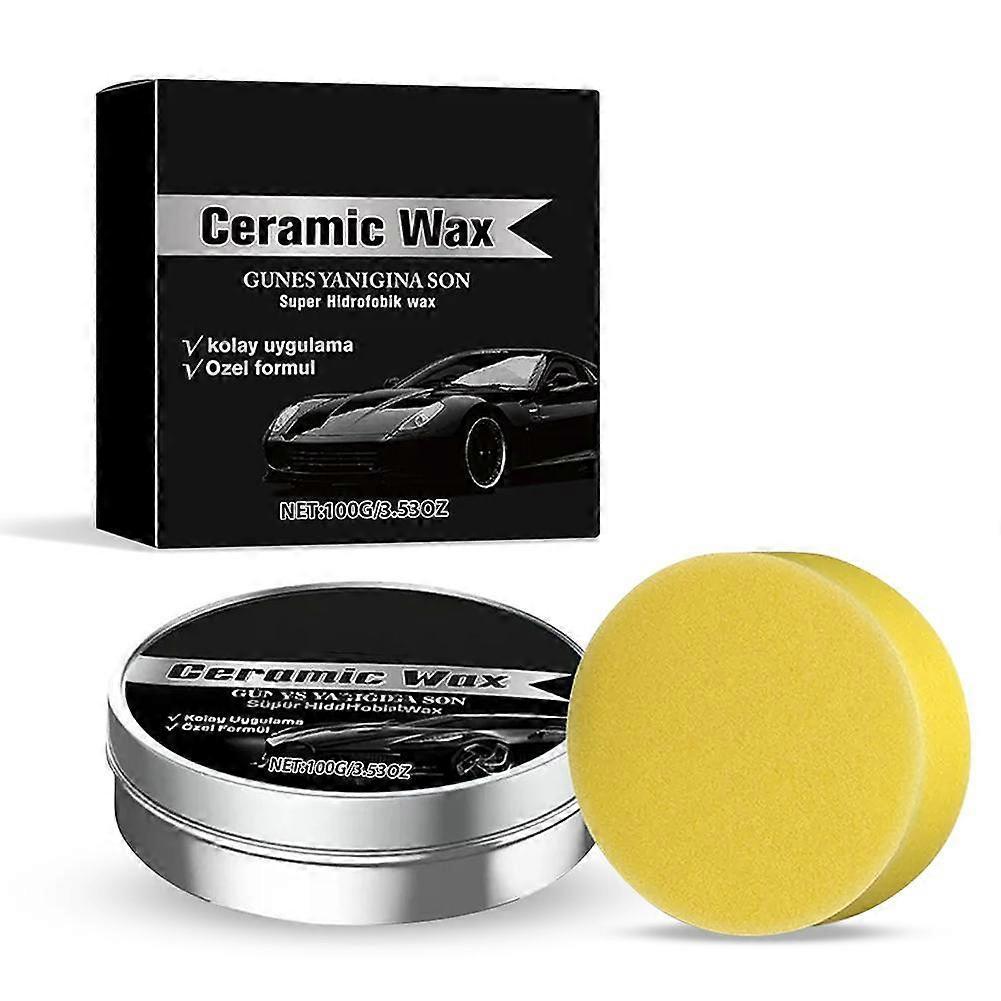 Car Protective Wax Exterior Coating Glaze Paint Wax Paint Coating Wax Renovation Dustproof Polishing