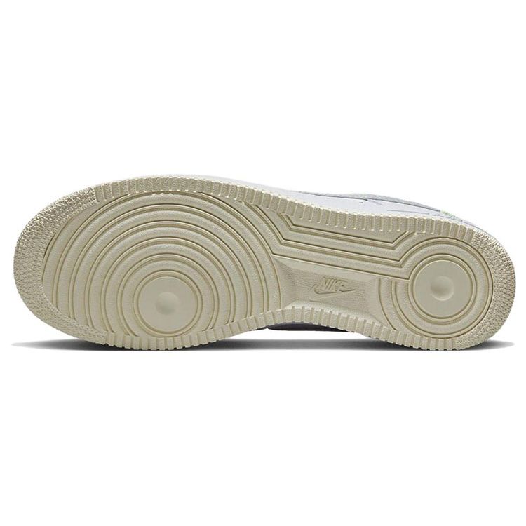 Nike Air Force 1 07 LV8 Just Stitch It - белые кроссовки унисекс цвета кокосового молока Mountain-White FB1853-111