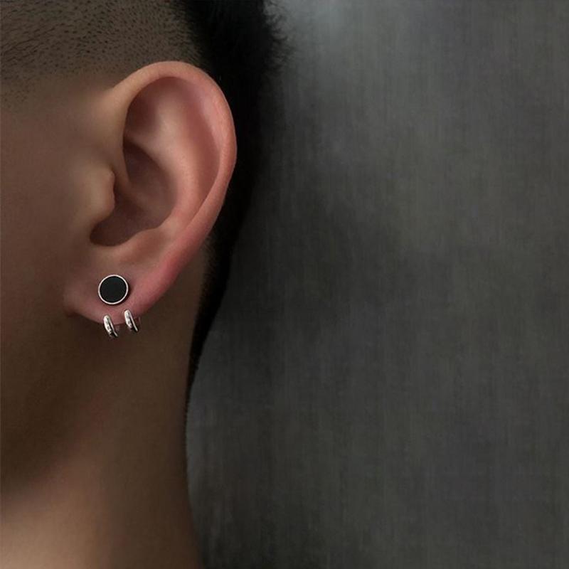 Трендовые серьги-гвоздики с крючками в форме лапы для мужчин и женщин, черные пары, индивидуальные серьги в стиле хип-хоп, аксессуары для вечеринок