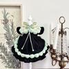 Pet dog dog cat autumn and winter small dog Teddy Bichon Maltese new Chinese out dress
