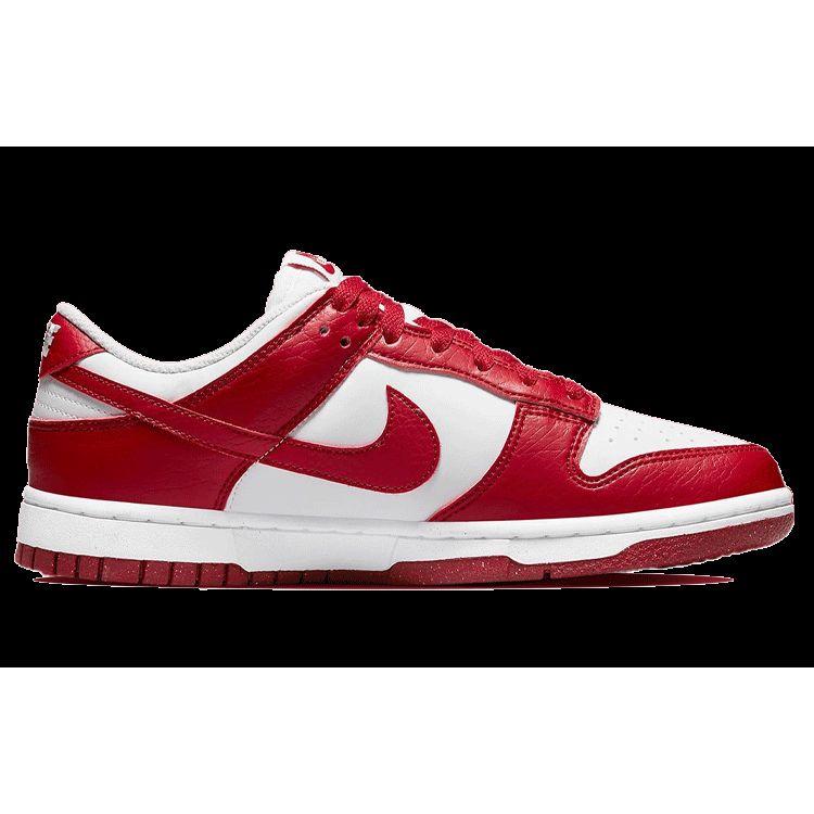 Nike Dunk Low Next Nature Gym Красные женские кроссовки Белые DN1431-101