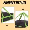 Delivery Pizza Insulation Bag Cold Food Storage Large Capacity Reinforced Carry Handle for