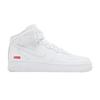 Мужские кроссовки Nike Air Force 1 Mid Supreme White White White/White-White