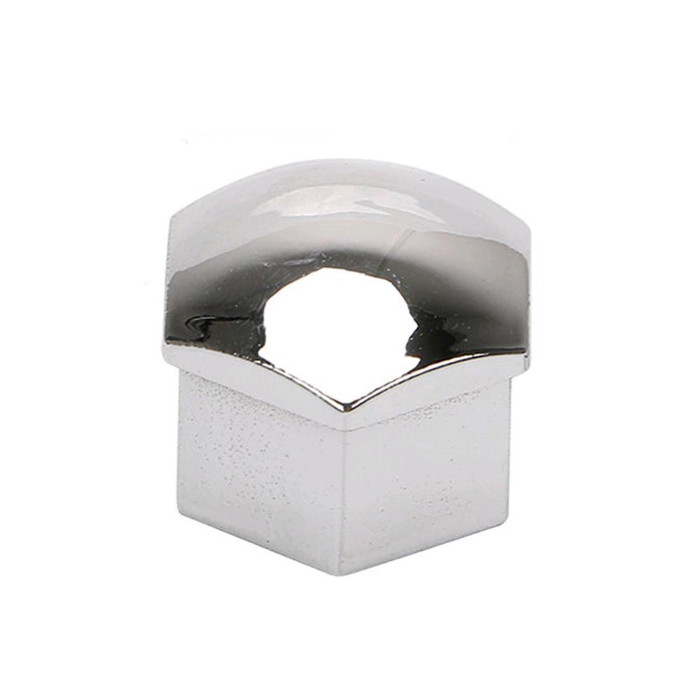 20 шт. 17 мм серебристые автомобильные колпачки для колесных винтов, гайки, болты, обода, декор для автомобильных ступиц, защита от ржавчины, внешние аксессуары