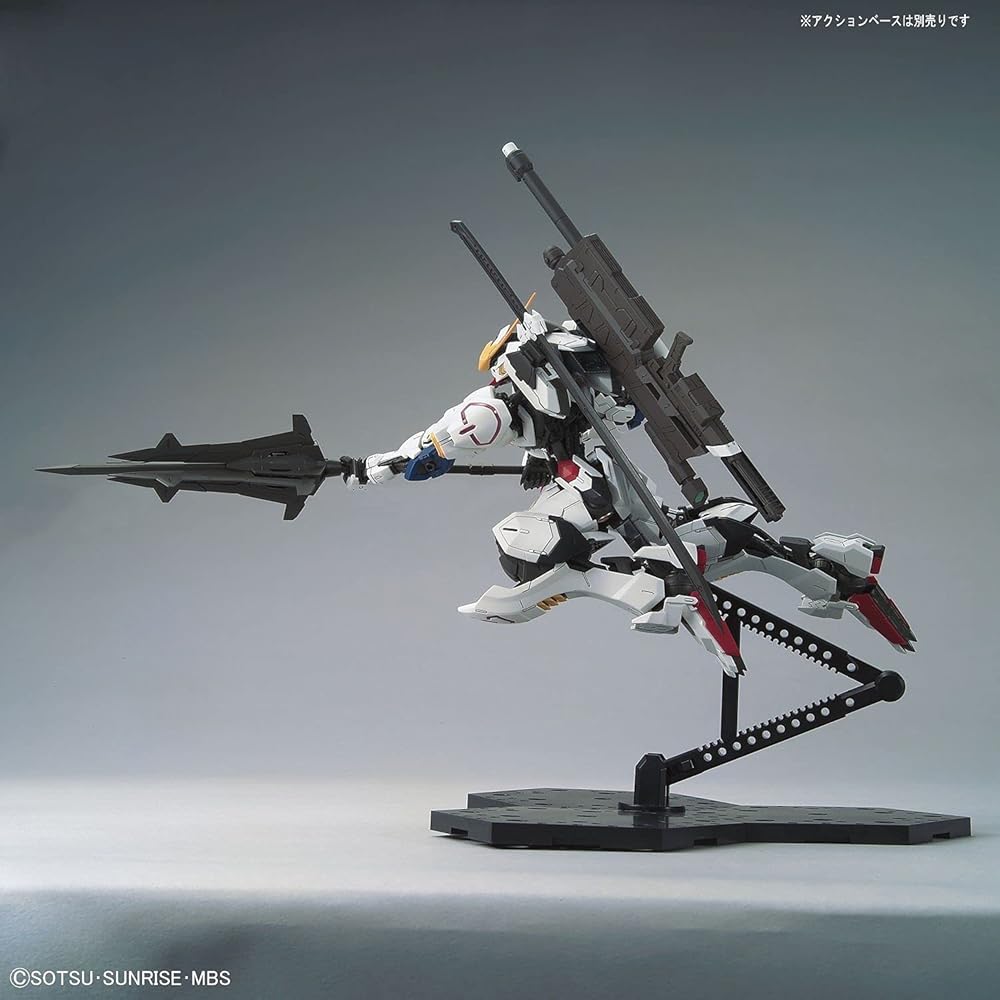 Bandai Spirits MG Гандам Барбатос 1/100 Масштаб Пластиковая модель с цветовой кодировкой Мобильный доспех Гандам Железнокровные сироты