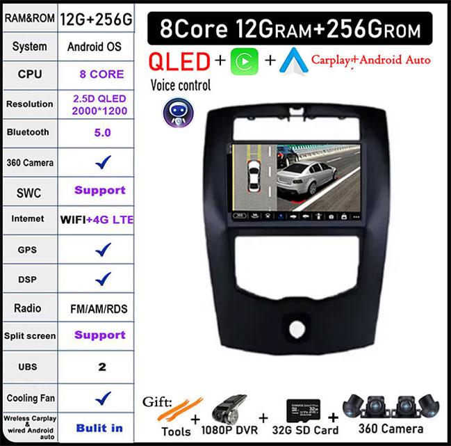 RDS FM Android 14 для Nissan Teana 3 Altima 5 L33 2013 - 2020 Автомобильный GPS-радио Мультимедиа Видеоплеер Навигация GPS Wifi
