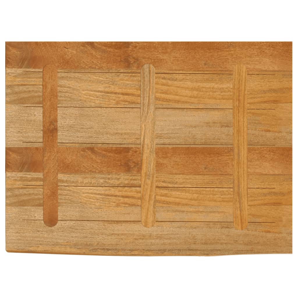 Vidaxl Blat Stołu Z Naturalną Krawędzią, 90X60X3,8 Cm, Drewno Mango
