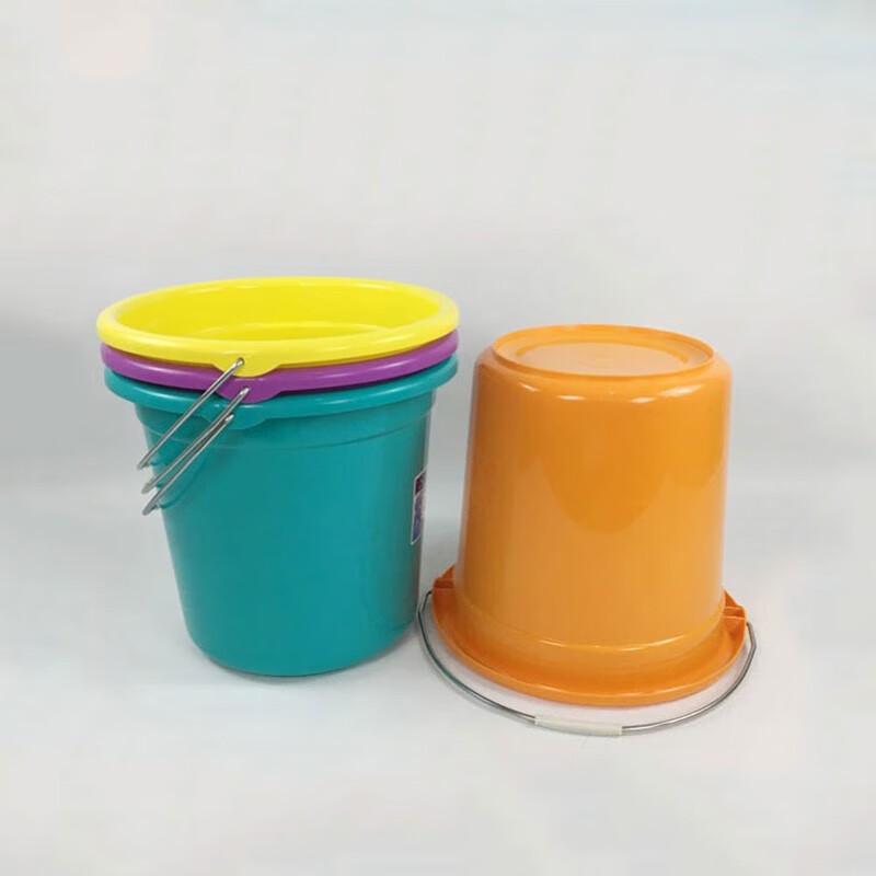 Homeglen Thickened Plastic Portable Water Bucket